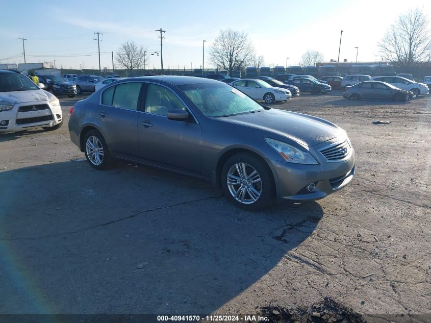 2012 Infiniti G37X VIN: JN1CV6AR7CM681904 Lot: 40941570