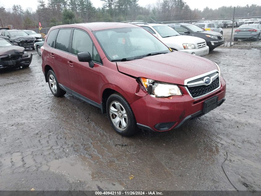 2014 Subaru Forester 2.5I VIN: JF2SJAAC8EH474101 Lot: 40942110