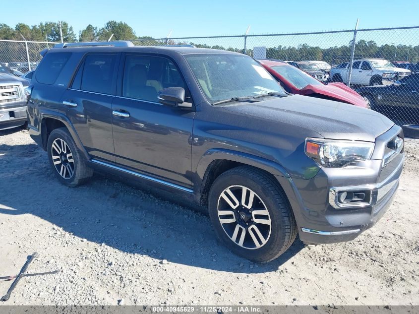 2017 Toyota 4Runner Limited VIN: JTEZU5JR1H5162722 Lot: 40945629