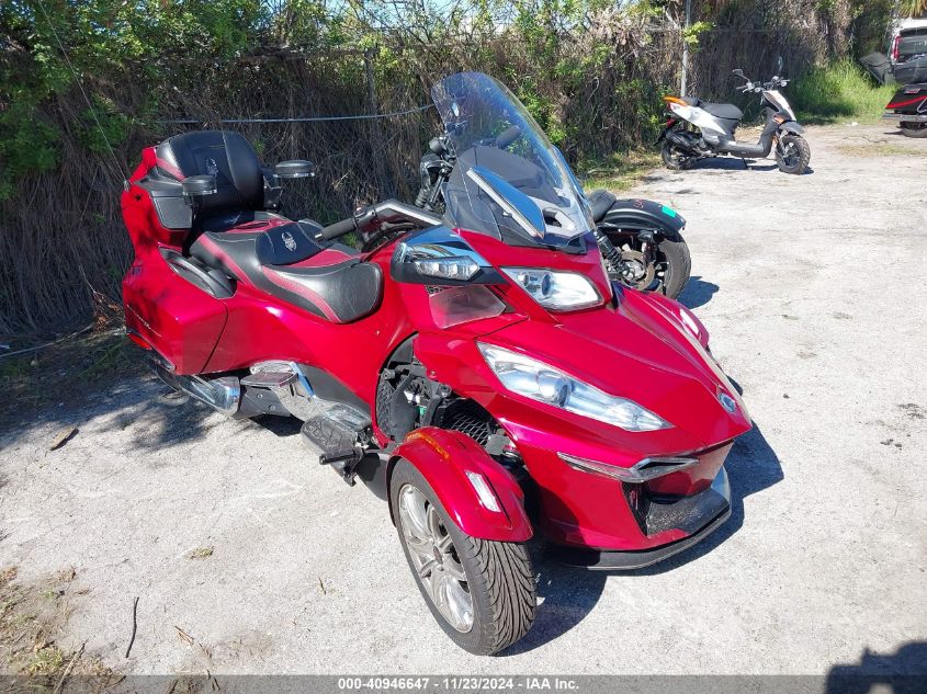 2015 Can-Am Spyder Roadster Rt/Rt-S/S Series/Ltd VIN: 2BXNBDD26FV005275 Lot: 40946647