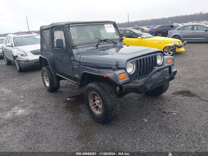 2001 Jeep Wrangler Sport VIN: 1J4FA49S91P326398 Lot: 40949261