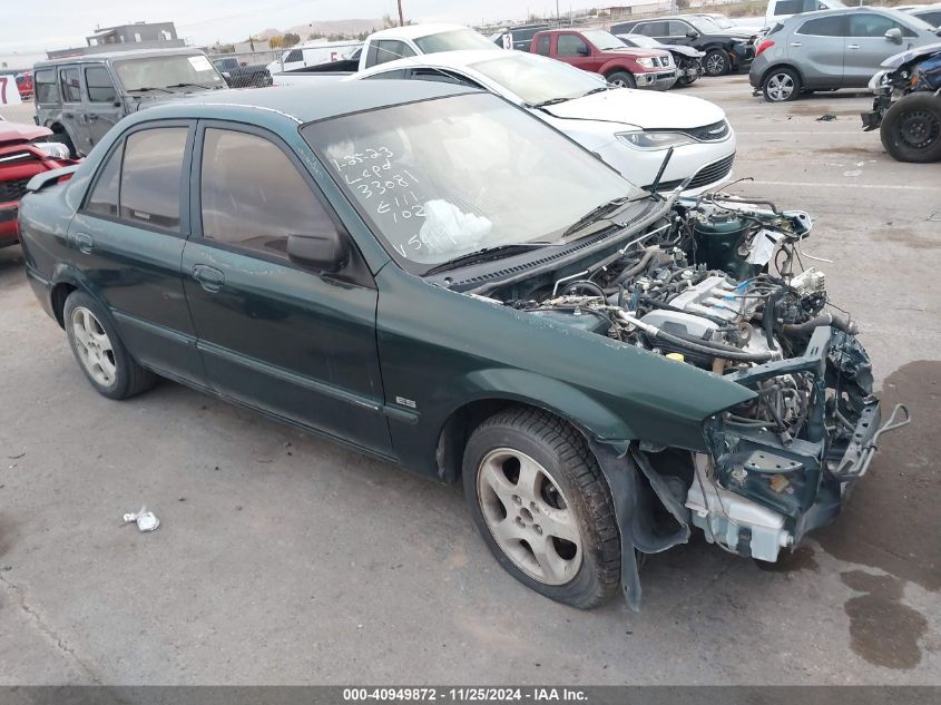 2000 Mazda Protege Es VIN: JM1BJ2212Y0275419 Lot: 40949872