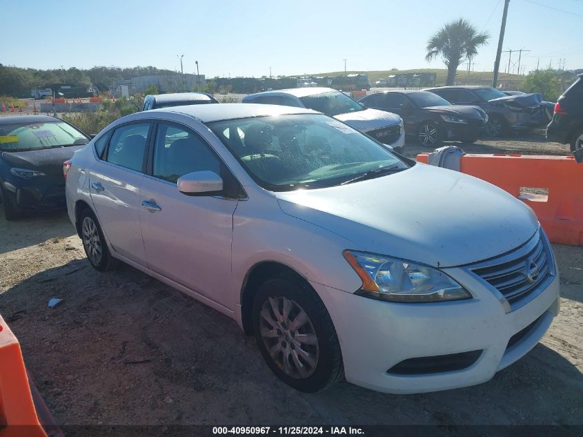 2015 Nissan Sentra S/Sv/Sr/Sl VIN: 3N1AB7AP4FL675285 Lot: 40950967