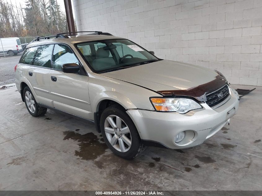 2006 Subaru Outback 2.5I VIN: 4S4BP61C167311920 Lot: 40954926