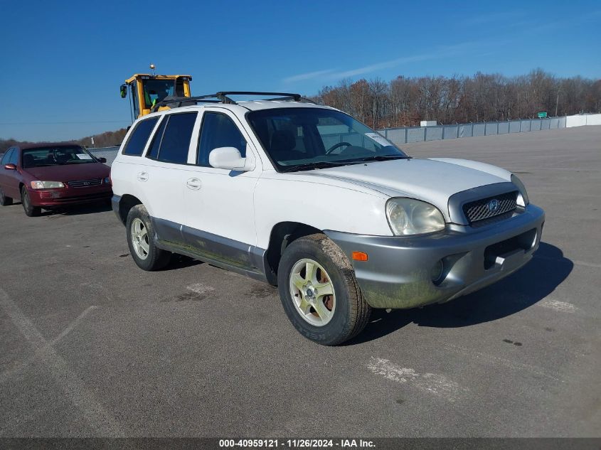 2004 Hyundai Santa Fe Gls/Lx VIN: KM8SC73E04U657794 Lot: 40959121