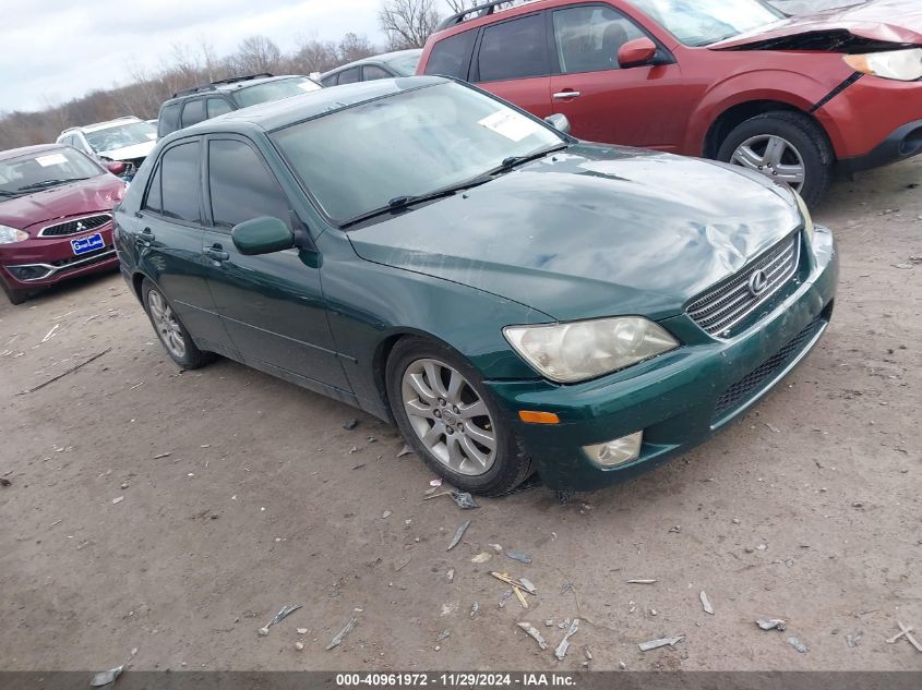 2001 Lexus Is 300 VIN: JTHBD182X10022631 Lot: 40961972