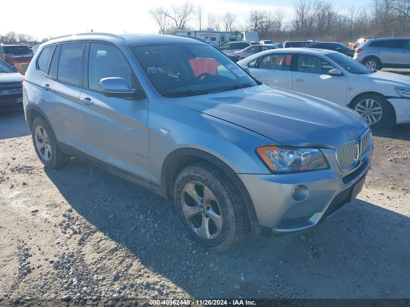 2011 BMW X3 xDrive28I VIN: 5UXWX5C51BL706128 Lot: 40962440