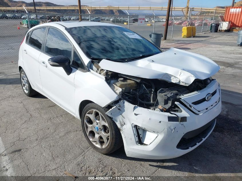 2013 Ford Fiesta Titanium VIN: 3FADP4FJ2DM172740 Lot: 40963877