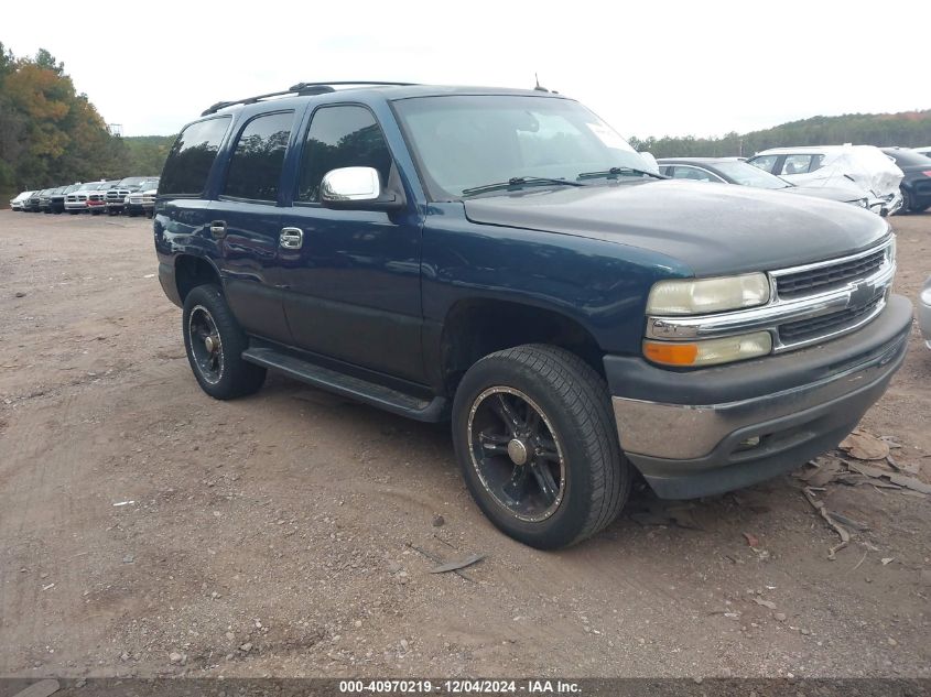 2005 Chevrolet Tahoe Ls VIN: 1GNEC13VX5R191981 Lot: 40970219