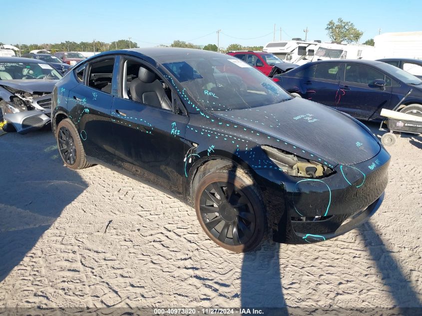 2021 Tesla Model Y Long Range Dual Motor All-Wheel Drive VIN: 5YJYGDEEXMF304552 Lot: 40973820