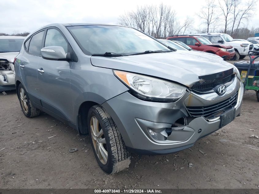 2013 Hyundai Tucson Limited VIN: KM8JUCACXDU557981 Lot: 40973840