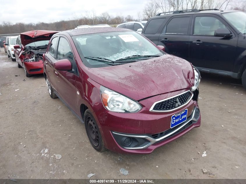 2018 Mitsubishi Mirage Es VIN: ML32A3HJ7JH006789 Lot: 40974199