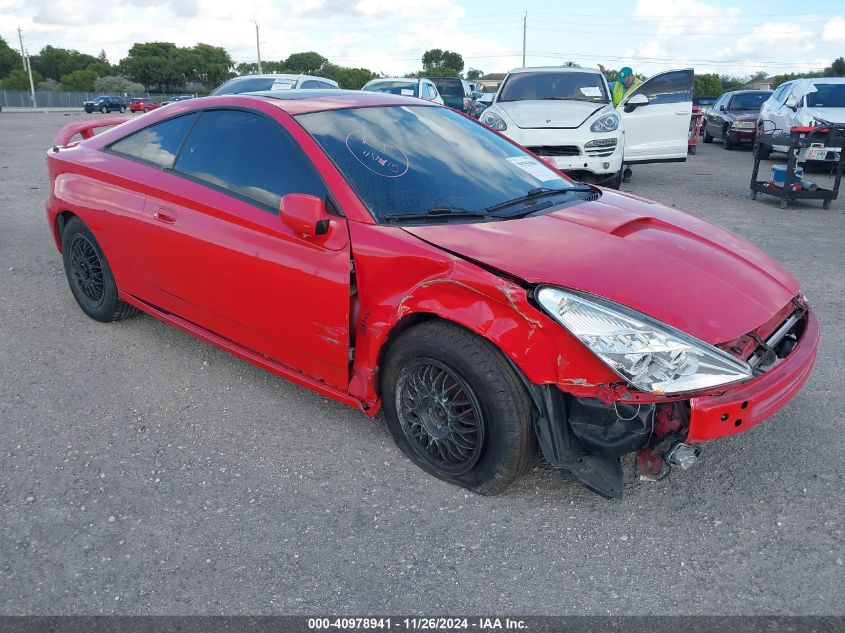 2001 Toyota Celica Gts VIN: JTDDY32T110048353 Lot: 40978941