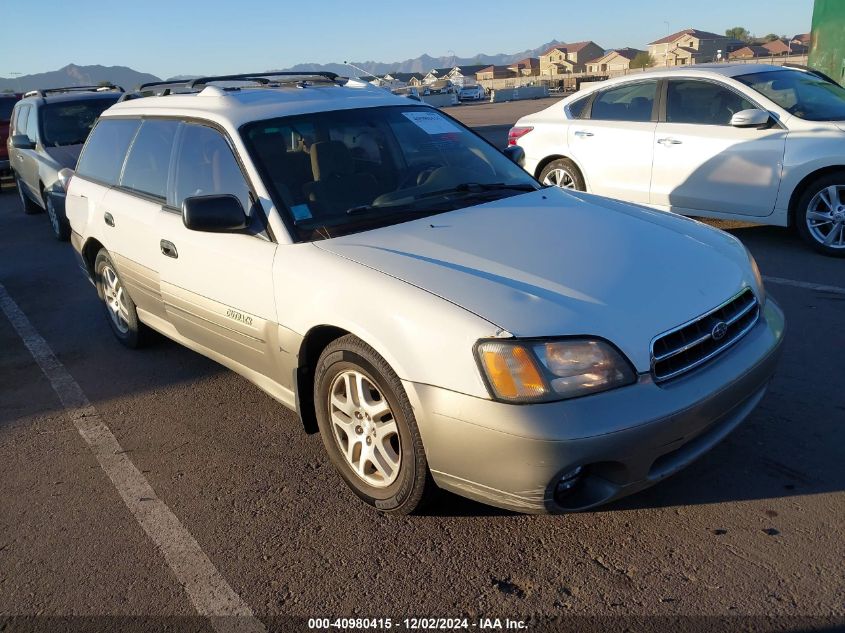 2001 Subaru Legacy Outback Awp VIN: 4S3BH675717624098 Lot: 40980415