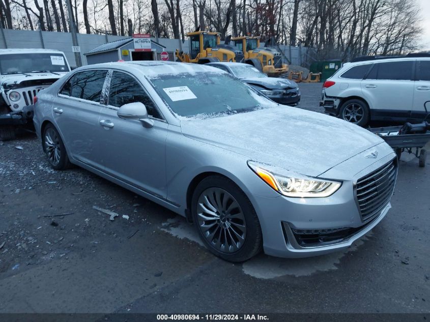 2017 Genesis G90 3.3T Premium VIN: KMHG34JA3HU024930 Lot: 40980694