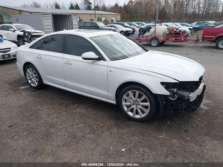 2015 Audi A6 3.0T Premium Plus VIN: WAUHGAFC1FN023740 Lot: 40986294