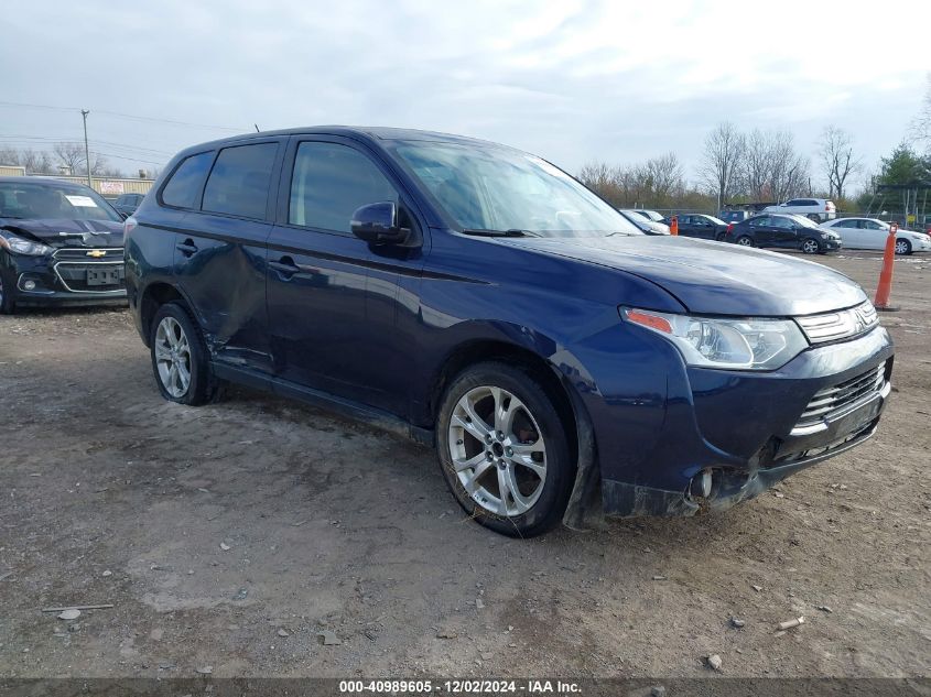 2014 Mitsubishi Outlander Se VIN: JA4AZ3A31EZ003149 Lot: 40989605