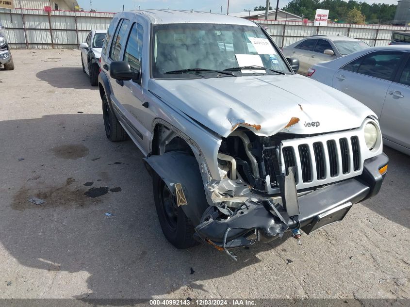 2002 Jeep Liberty Sport VIN: 1J4GL48K92W229273 Lot: 40992143