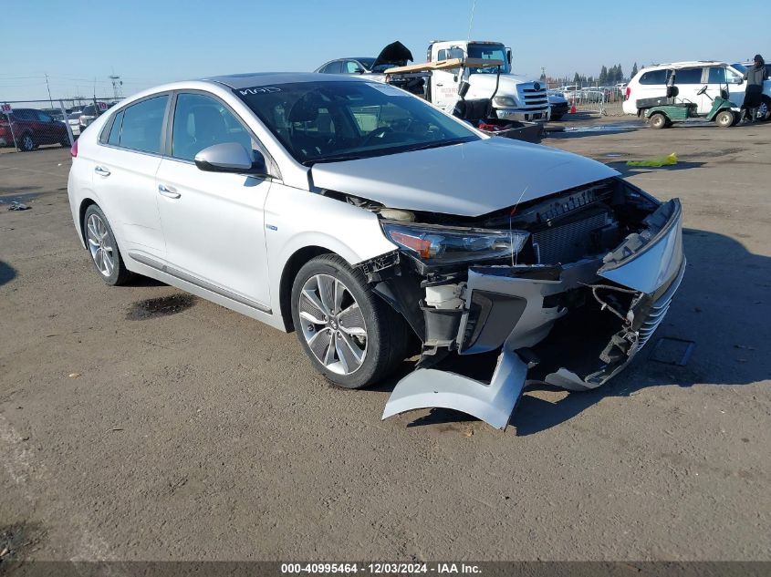 2019 Hyundai Ioniq Hybrid Limited VIN: KMHC05LCXKU133145 Lot: 40995464