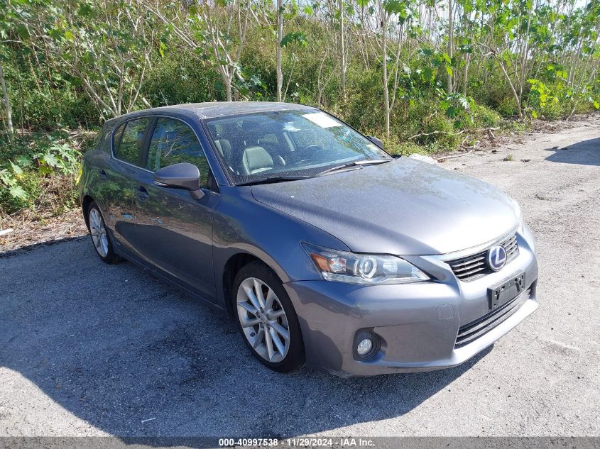 2012 Lexus Ct 200H Premium VIN: JTHKD5BH3C2106673 Lot: 40997538