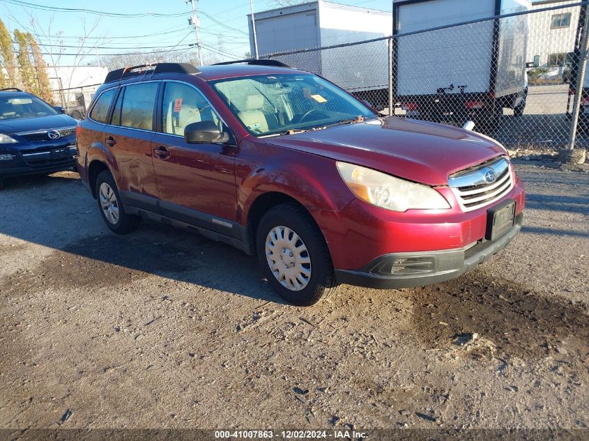 2011 Subaru Outback 2.5I VIN: 4S4BRBAC7B3412156 Lot: 41007863