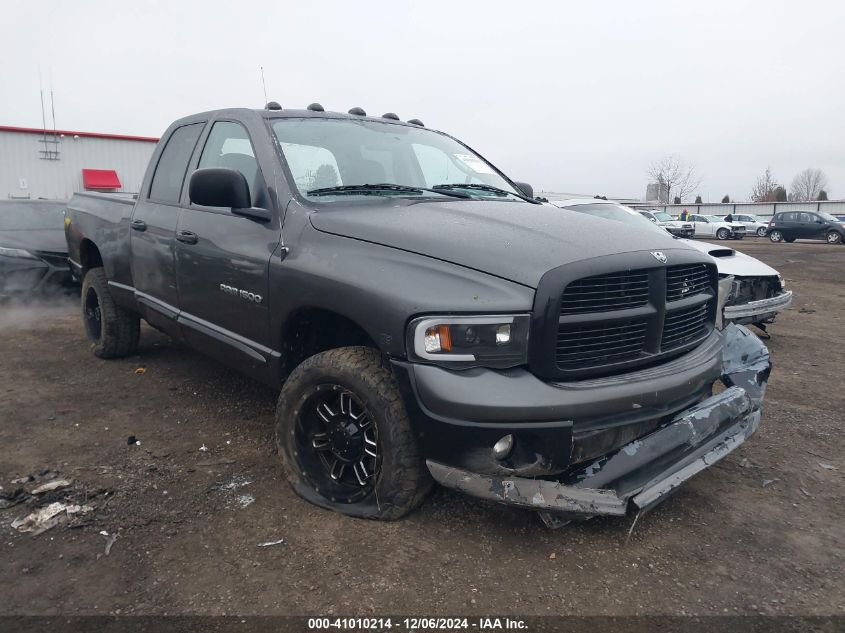 2004 Dodge Ram 1500 Slt/Laramie VIN: 1D7HU18D94S772713 Lot: 41010214