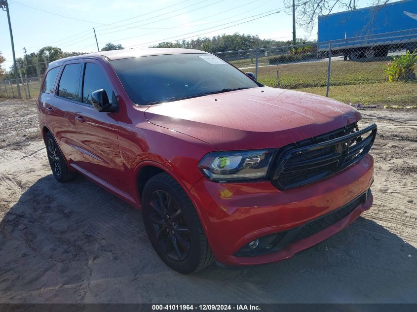 2018 Dodge Durango Sxt Rwd VIN: 1C4RDHAG1JC455817 Lot: 41011964