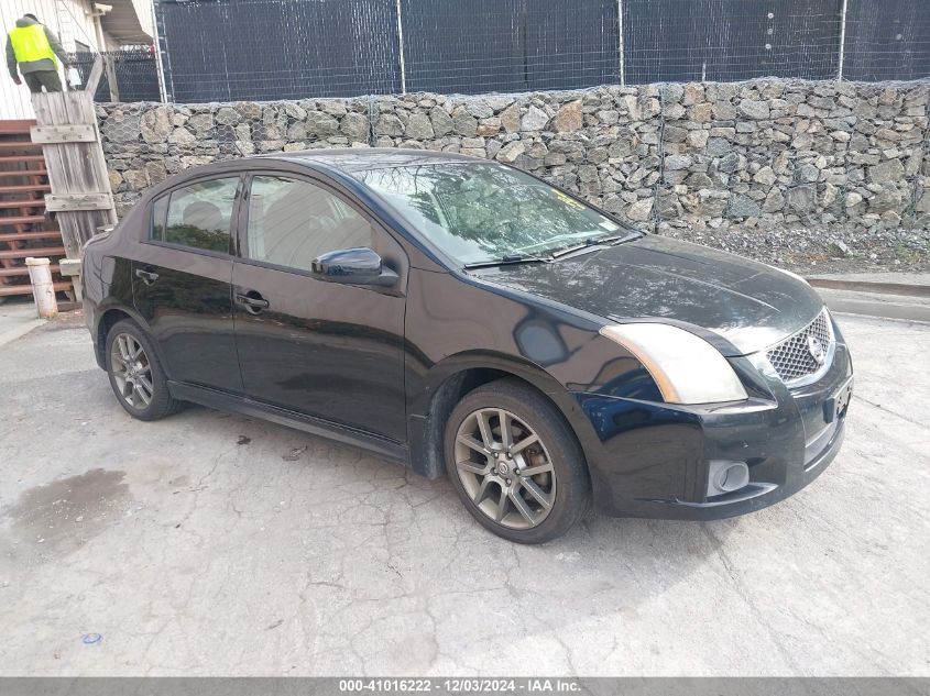 2010 Nissan Sentra Se-R VIN: 3N1BB6AP6AL702607 Lot: 41016222