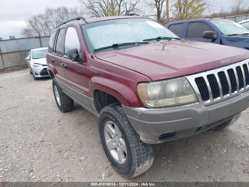 2002 Jeep Grand Cherokee Laredo VIN: 1J4GW48N12C241338 Lot: 41018014