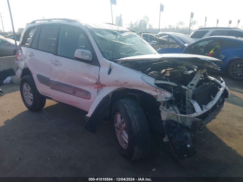 2001 Toyota Rav4 VIN: JTEGH20V910034448 Lot: 41018584