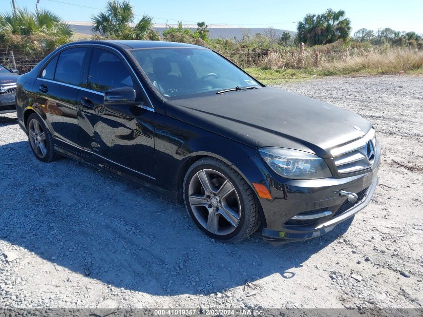 2011 Mercedes-Benz C 300 Luxury 4Matic/Sport 4Matic VIN: WDDGF8BB6BR148734 Lot: 41019357