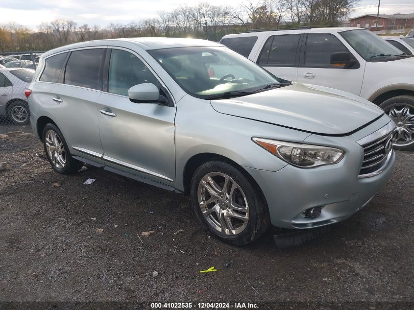 2013 Infiniti Jx35 VIN: 5N1AL0MM6DC324000 Lot: 41022535