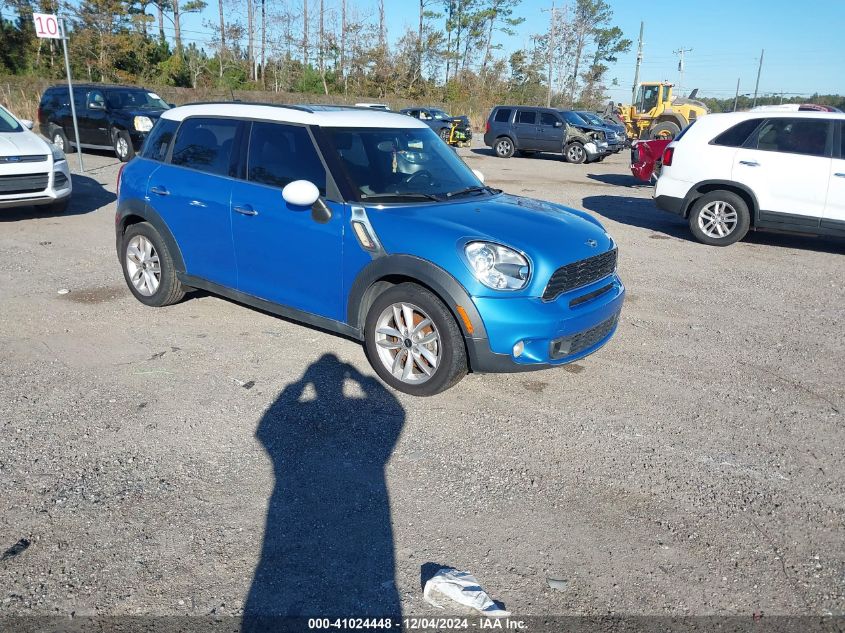 2013 Mini Countryman Cooper S VIN: WMWZC3C5XDWP24091 Lot: 41024448