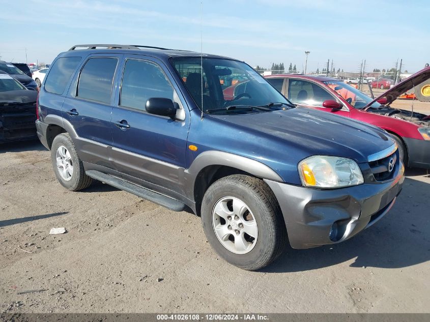 2004 Mazda Tribute Lx V6 VIN: 4F2YZ04124KM06920 Lot: 41026108