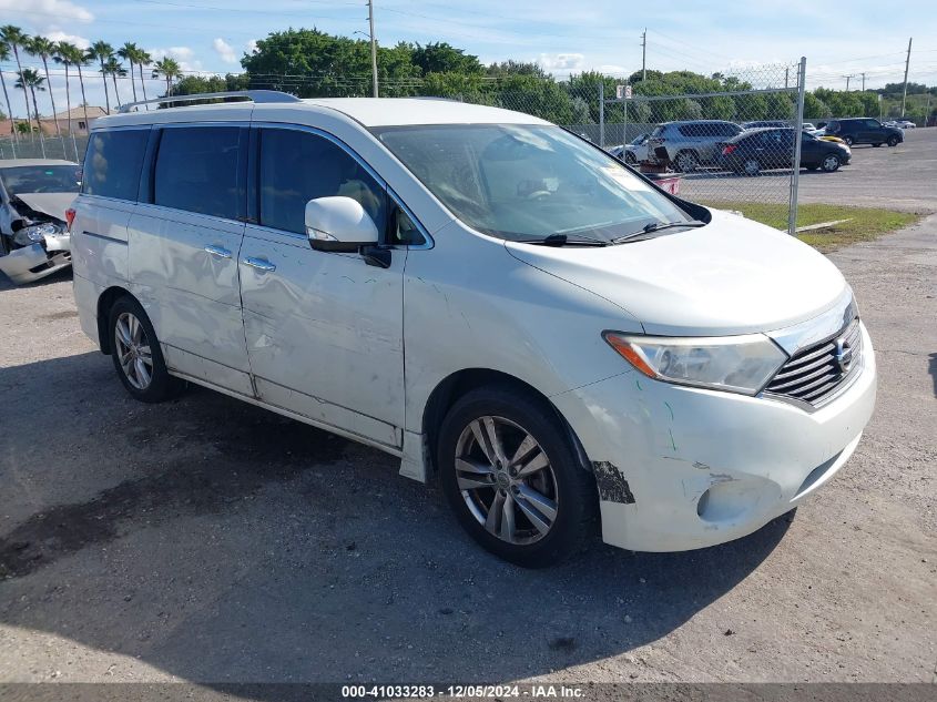 2015 Nissan Quest Sl VIN: JN8AE2KP1F9123732 Lot: 41033283