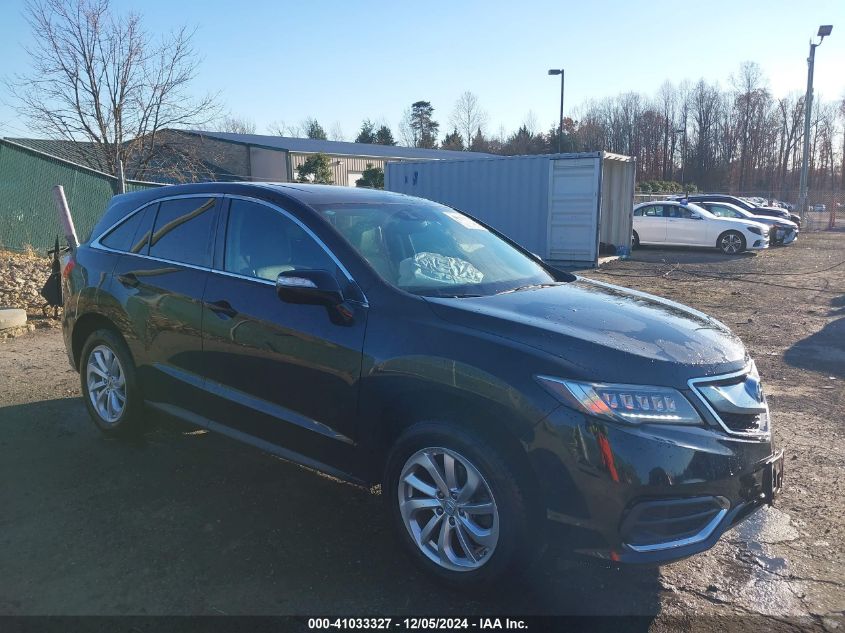 2016 Acura Rdx Acurawatch Plus Package VIN: 5J8TB4H38GL010329 Lot: 41033327