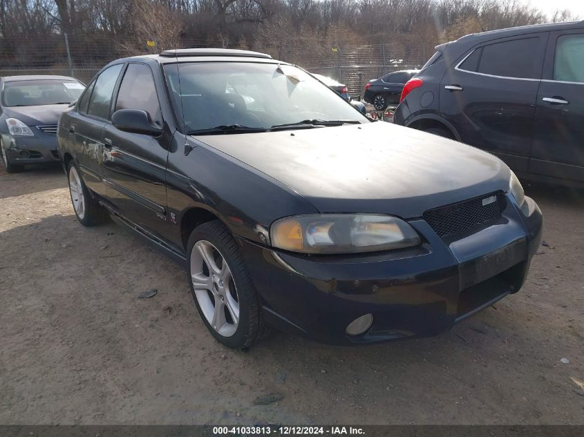 2003 Nissan Sentra Se-R Spec V VIN: 3N1AB51DX3L727492 Lot: 41033813