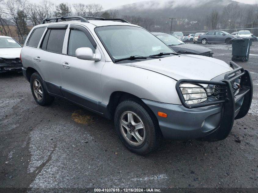 2004 Hyundai Santa Fe Gls/Lx VIN: KM8SC73D14U845618 Lot: 41037618