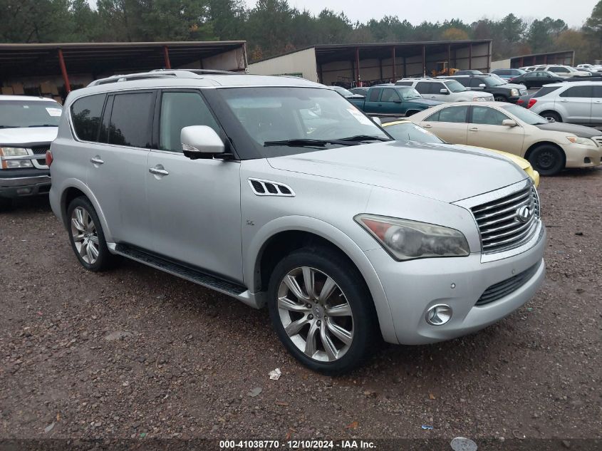 2014 Infiniti Qx80 VIN: JN8AZ2NFXE9556293 Lot: 41038770