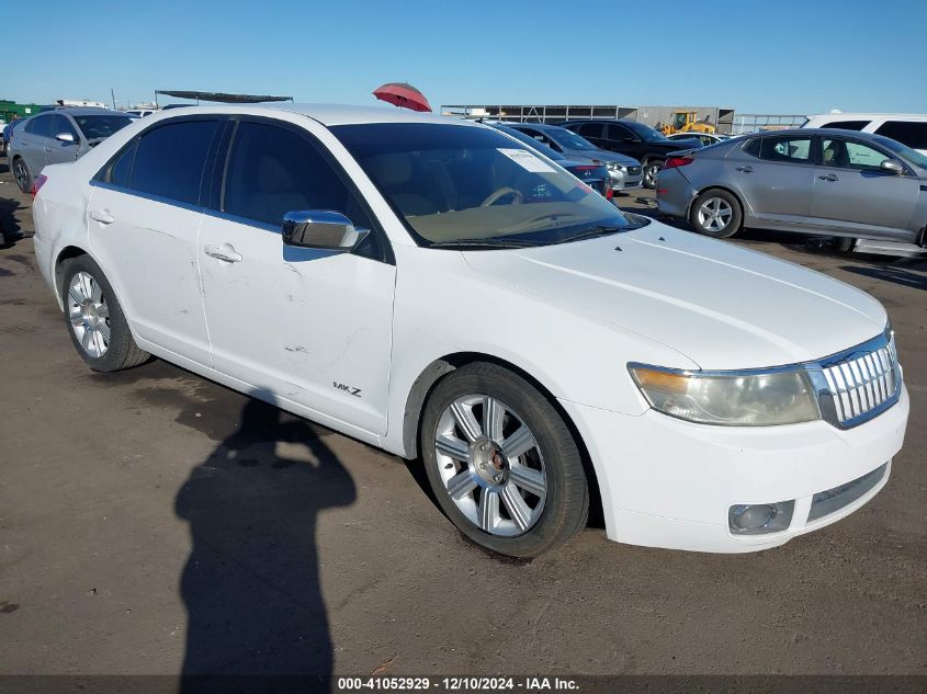 2007 Lincoln Mkz VIN: 3LNHM26T87R654402 Lot: 41052929