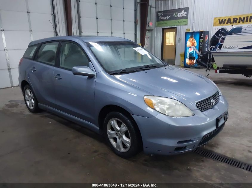 2003 Toyota Matrix Xr VIN: 2T1KR32E83C085527 Lot: 41063049