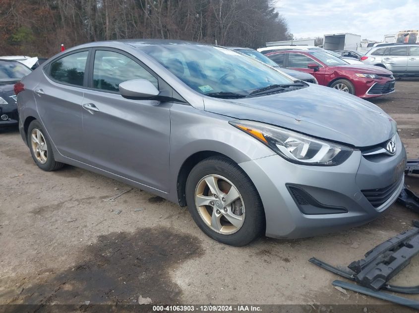 2014 Hyundai Elantra Se VIN: KMHDH4AE0EU179311 Lot: 41063903