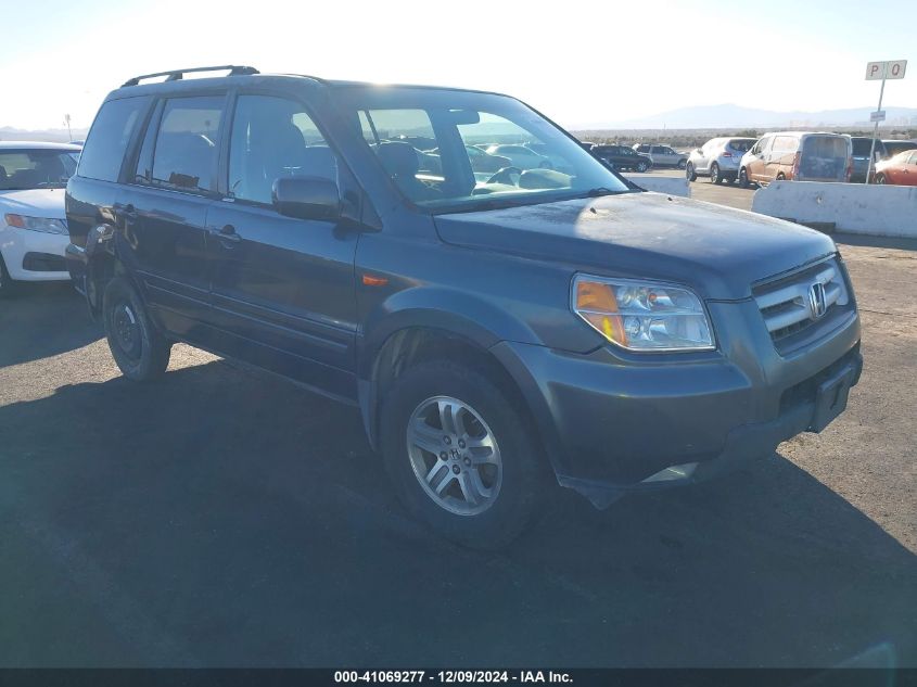 2006 Honda Pilot Ex VIN: 5FNYF28456B030044 Lot: 41069277