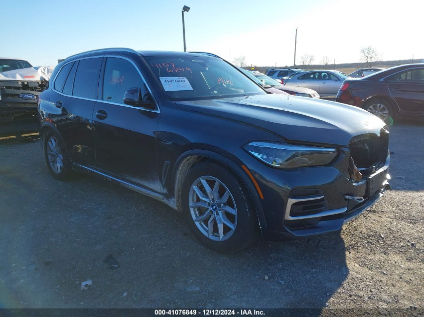 2022 BMW X5 Phev xDrive45E VIN: 5UXTA6C02N9K00372 Lot: 41076849