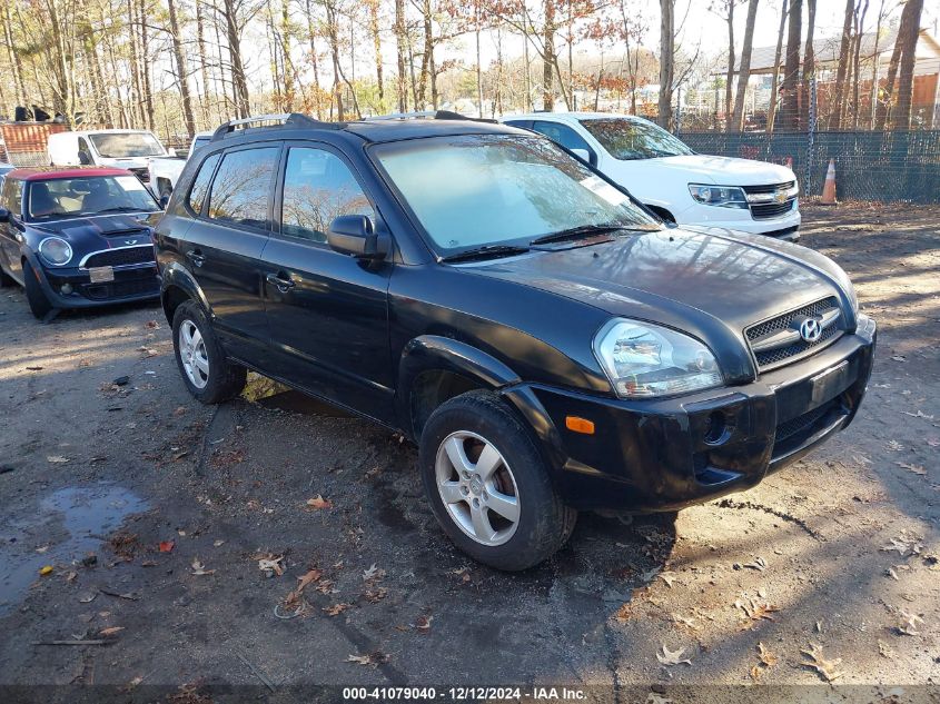 2005 Hyundai Tucson Gl VIN: KM8JM12B55U077732 Lot: 41079040