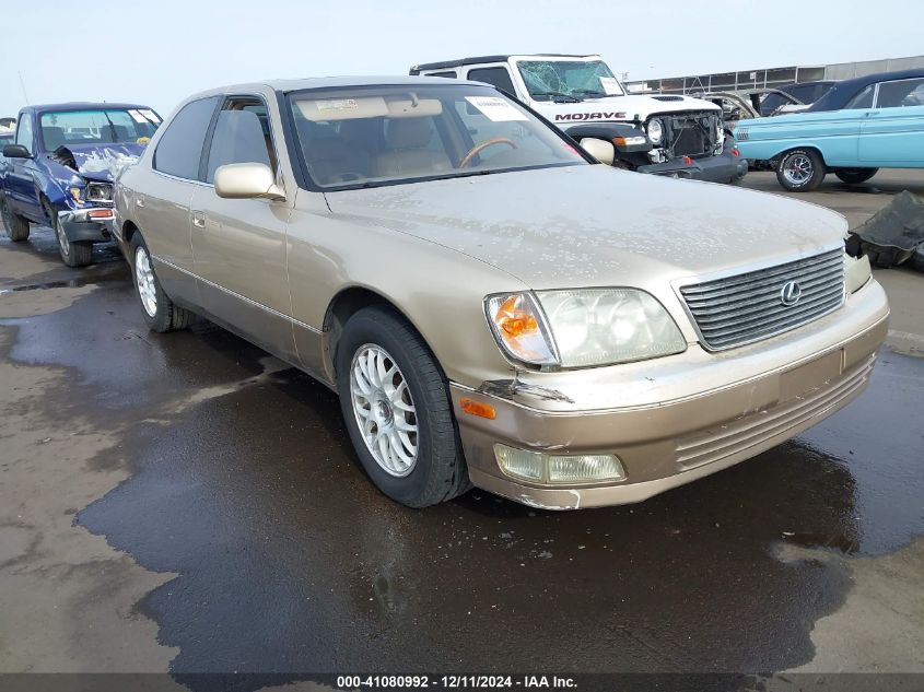 1999 Lexus Ls 400 VIN: JT8BH28F2X0163036 Lot: 41080992