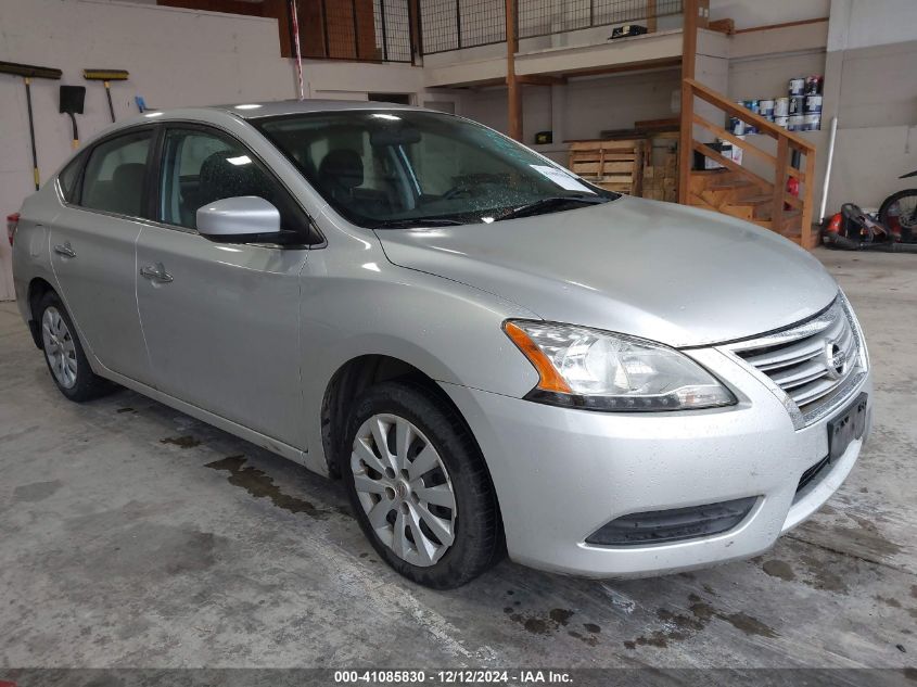 2013 Nissan Sentra Sv VIN: 3N1AB7AP3DL650374 Lot: 41085830