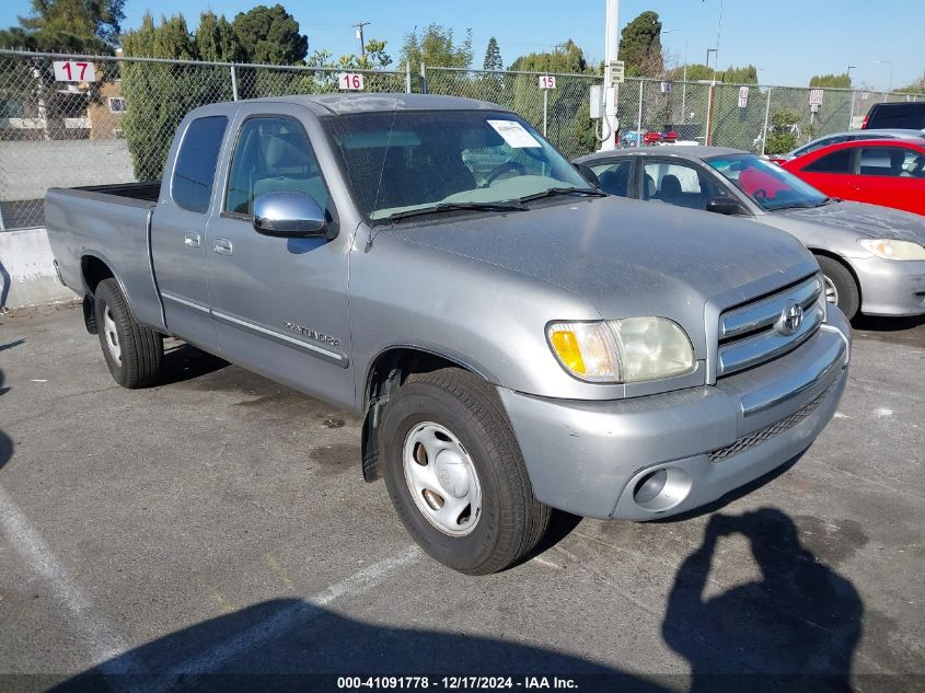 2004 Toyota Tundra Sr5 VIN: 5TBRN34134S443655 Lot: 41091778