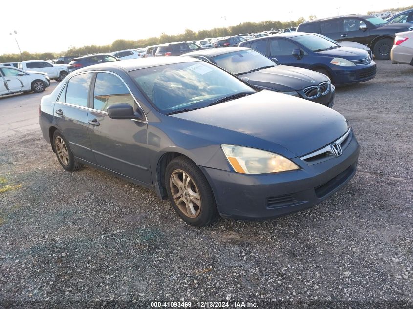 2006 Honda Accord 2.4 Ex VIN: 1HGCM56826A136954 Lot: 41093469