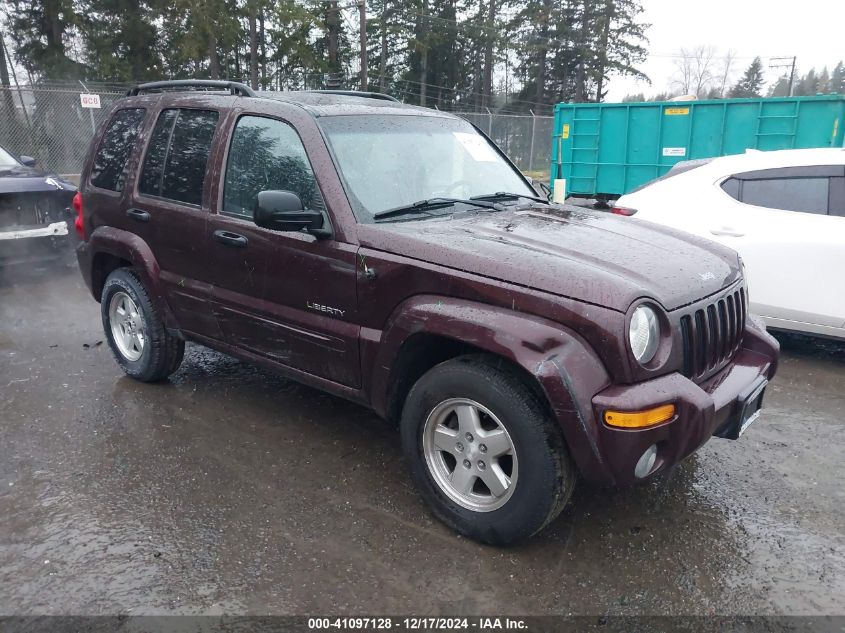 2004 Jeep Liberty Limited Edition VIN: 1J4GL58K74W225439 Lot: 41097128